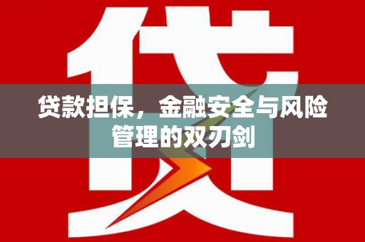 高唐贷款担保，金融安全与风险管理的双刃剑