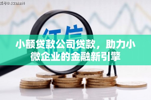 高唐小额贷款公司贷款，助力小微企业的金融新引擎